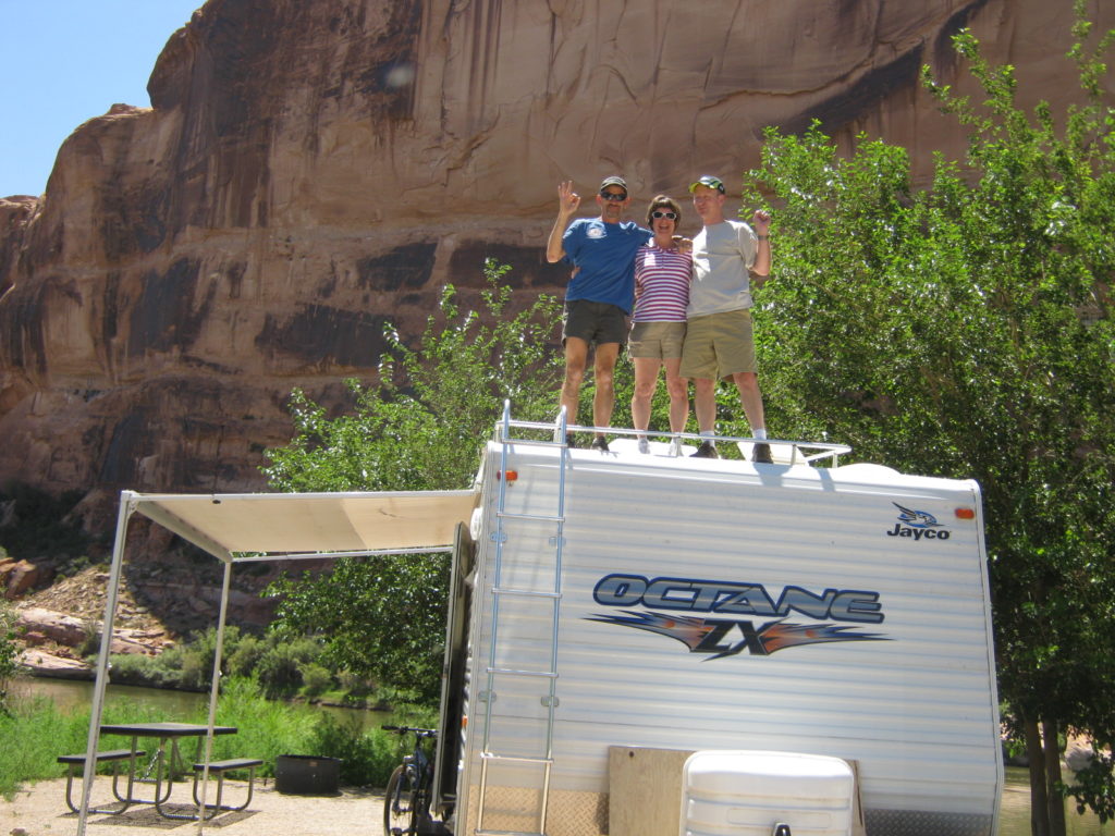 Howie and friends near Moab