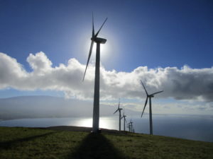 Maui also has wind power