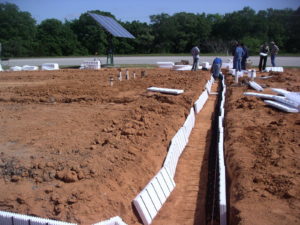 Insulated concrete form (ICF)