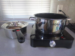 Induction cookset