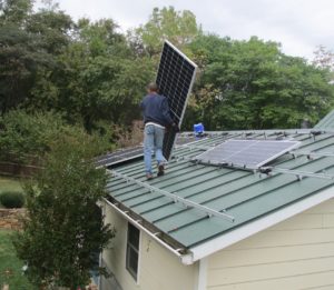 Virginia solar install