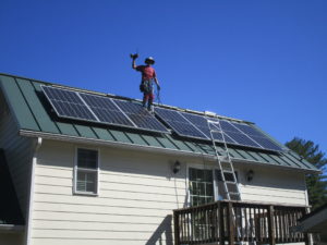 Virginia solar install