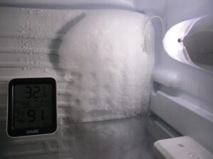 New fridge frost