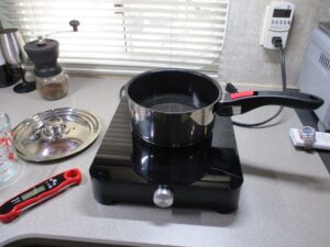 Induction - small pot
