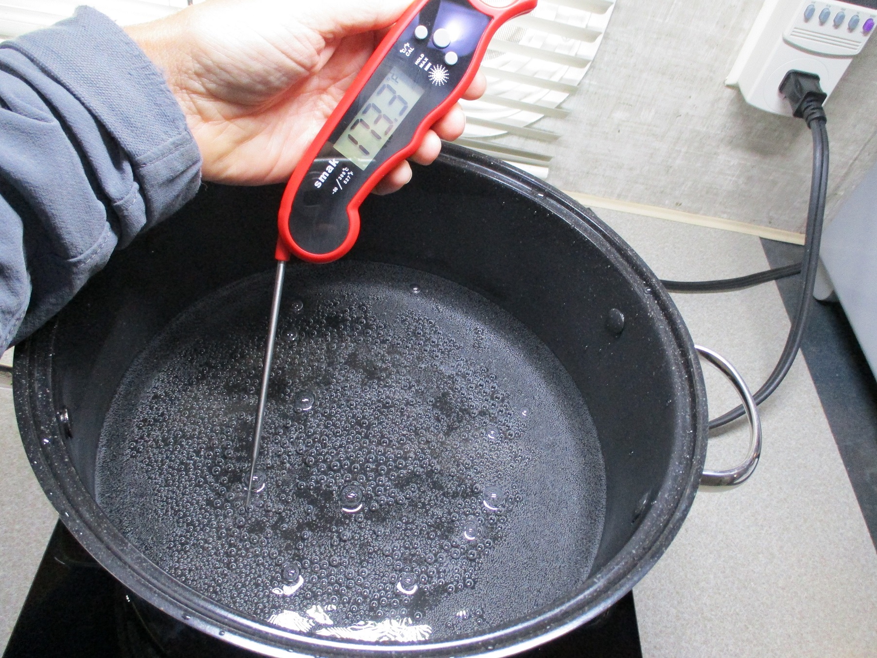 Water boiling tests - All-Electric Project